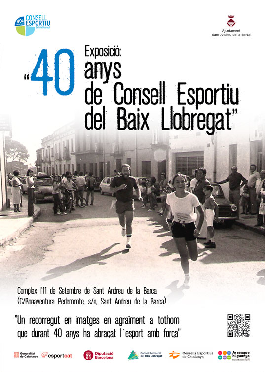 Exposició del 40è aniversari del Consell Esportiu del Baix Llobregat